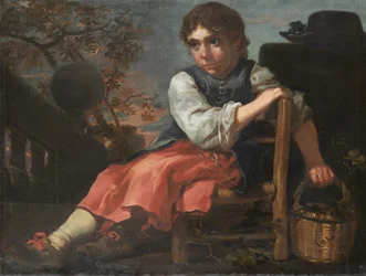 Jeune fille assise